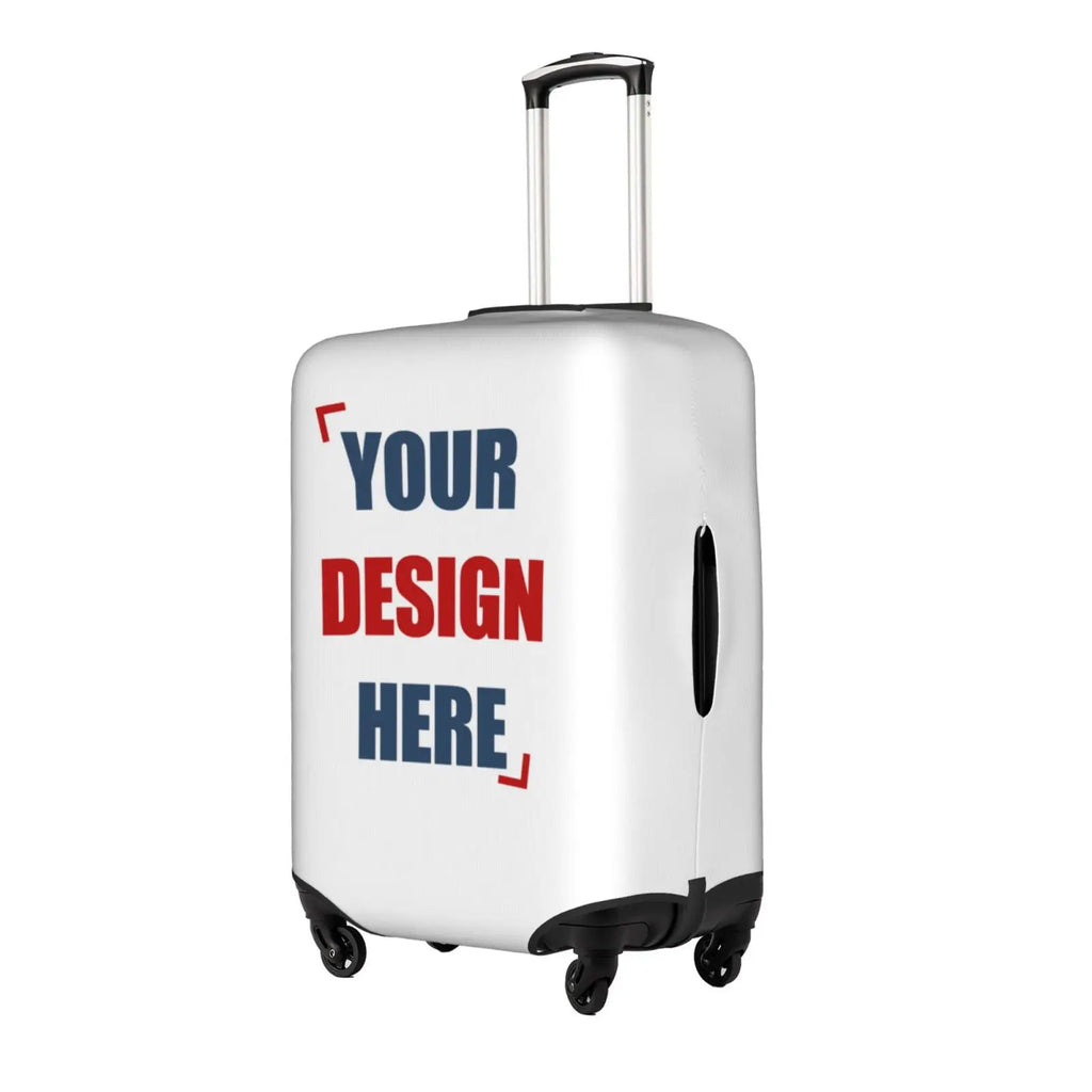 Custom Customize Logo Luggage Cover Elastic Your Design Here Travel Suitcase Protective Covers Suit For 18-32 inch