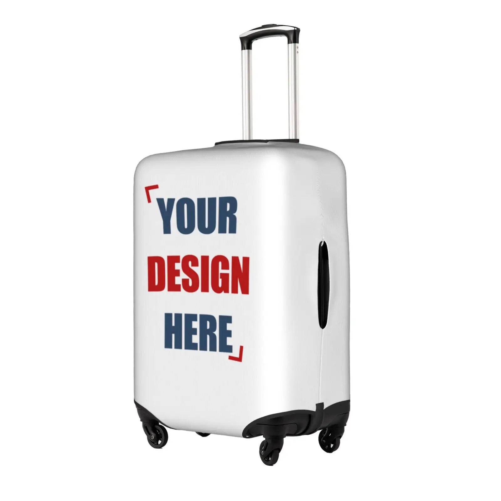 Custom Customize Logo Luggage Cover Elastic Your Design Here Travel Suitcase Protective Covers Suit For 18-32 inch