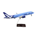38cm Resin Plane Model A220-300 American Airways Scale Aircraft Diecast Plane Toy With Wheels & LED Light Aviation Hobby Gifts