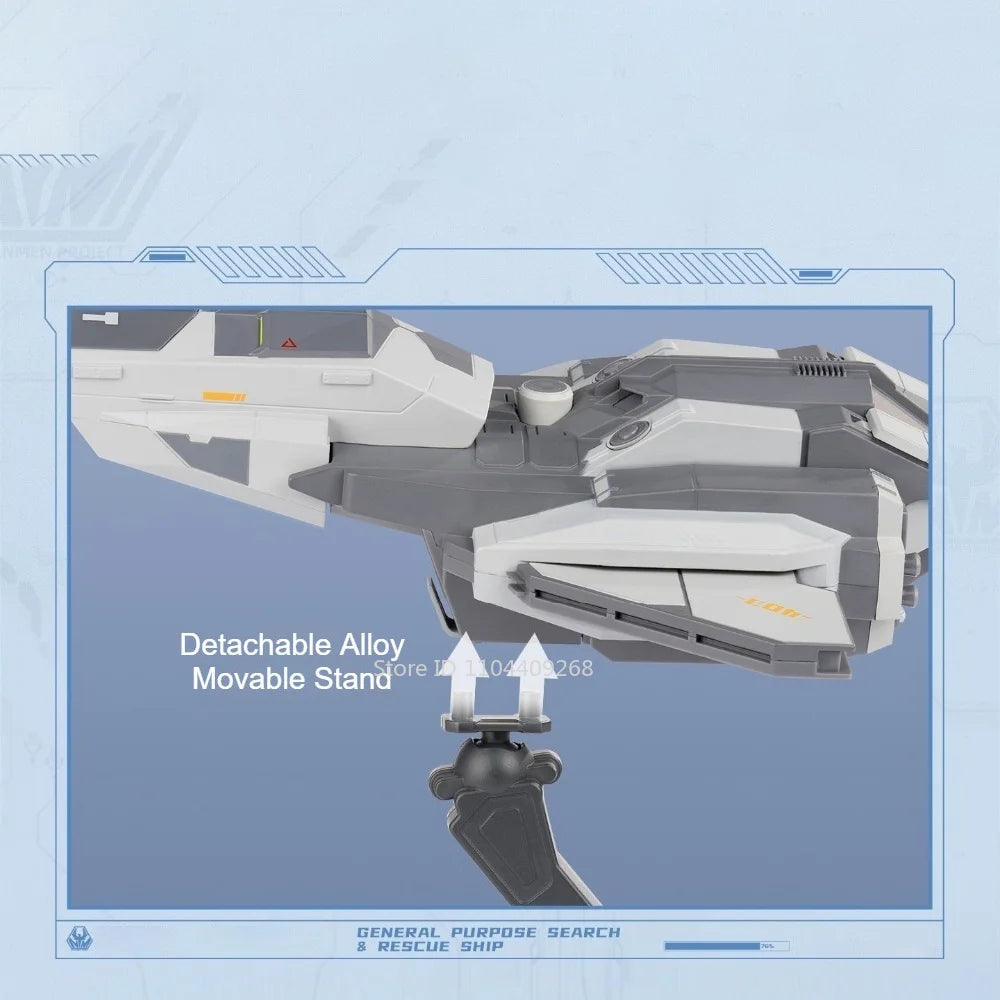 Scale 1:250 1:100 Chixiao Universal Rescue Spacecraft Model Car Toy Alloy Body Static Aircraft Models Adults Bedroom Display