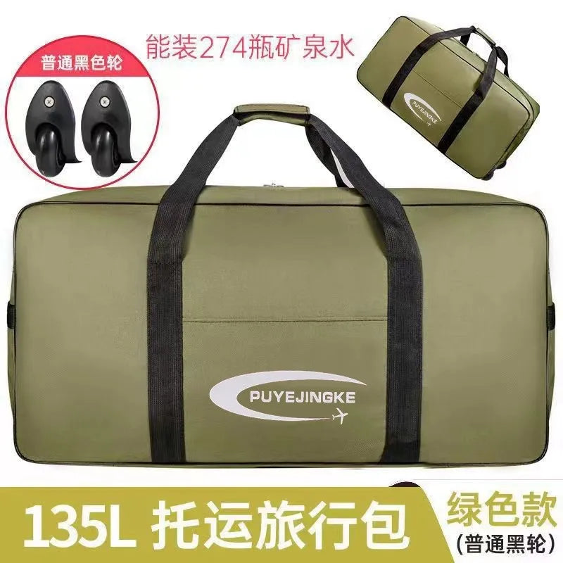 Cheap Air Travel Large Capacity Backpack Luggage Bag with Wheels Moving Packing Bag for Work Travel Bag Leisure Scene