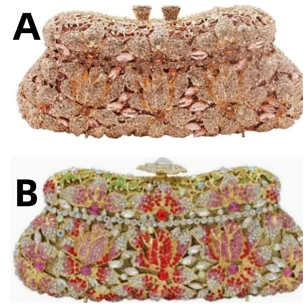 2026 Sparkly Diamond Dinner Bag Hollow Rhinestone Banquet Clutch Bag Women Evening Party Wedding Bridal Purse Rhinestone Handbag