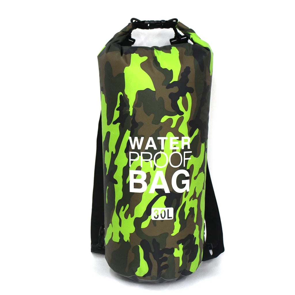 Men's and women's waterproof bags, outdoor sports bags, suitable for swimming, boating, kayaking, rafting and traveling