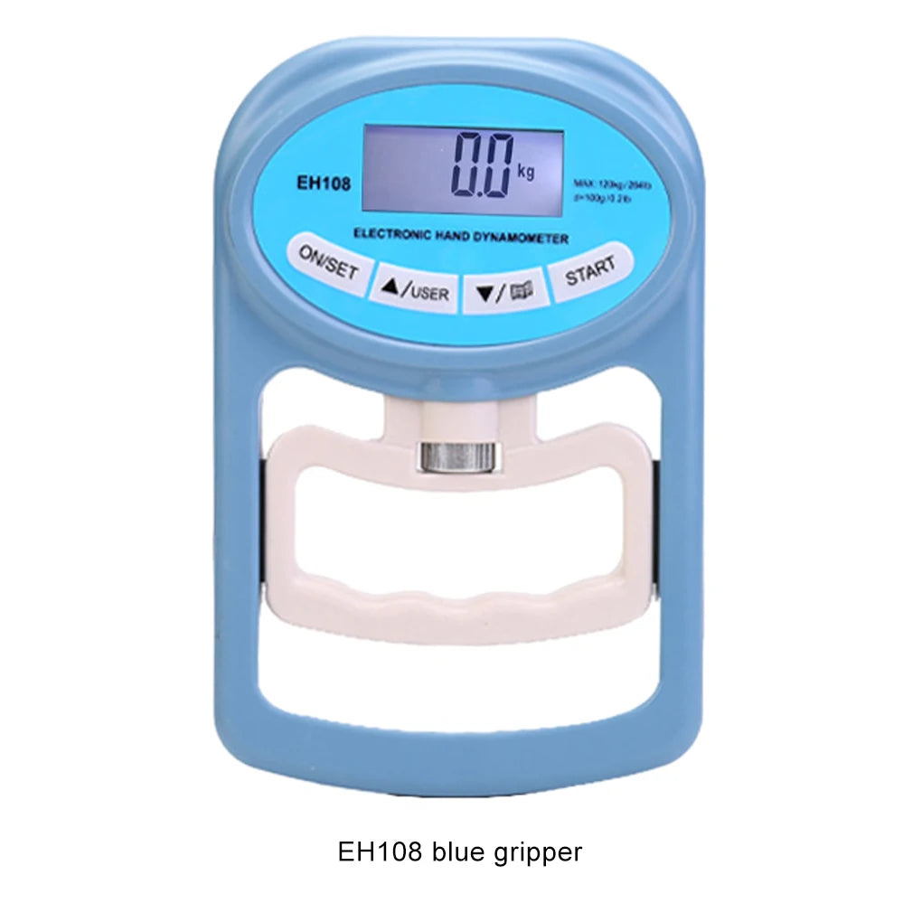 Grip Strength Tester 265Lbs/120Kg Digital Hand Dynamometer Grip Strength Meter USB LCD Screen Hand Grip for Power Training Sport
