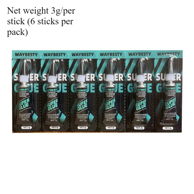 Liquid Super Glue Wood Rubber Metal Glass Cyanoacrylate Adhesive Stationery Store Nail Gel 502 Instant Strong Bond Leather