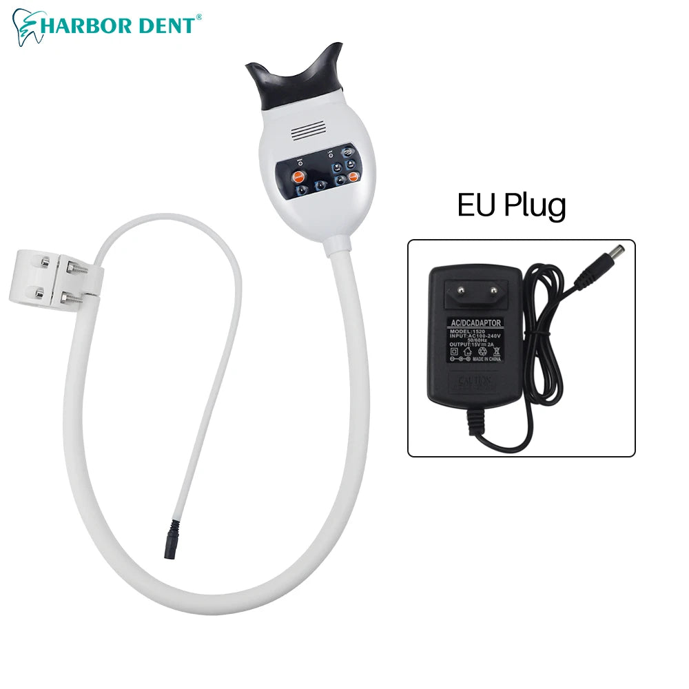 Dental Cold Light Lamp 3Color Desk Tooth Whitening Machine Bleaching Accelerator Device LED Light Dentistry Equipment