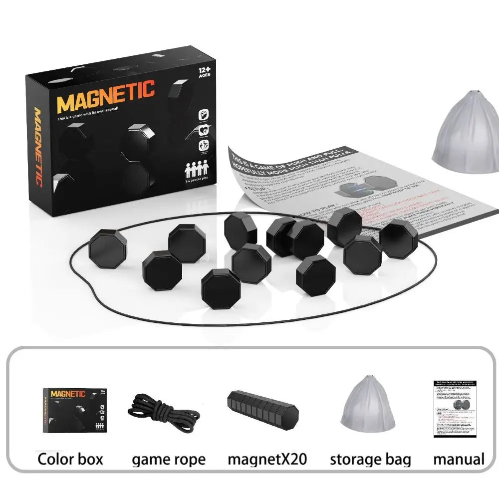 Magnetic Rocks Magnetic Effect Chess Games Multiplayer Interactive Stone Board Game Set Brain Exercise Develop The Mind