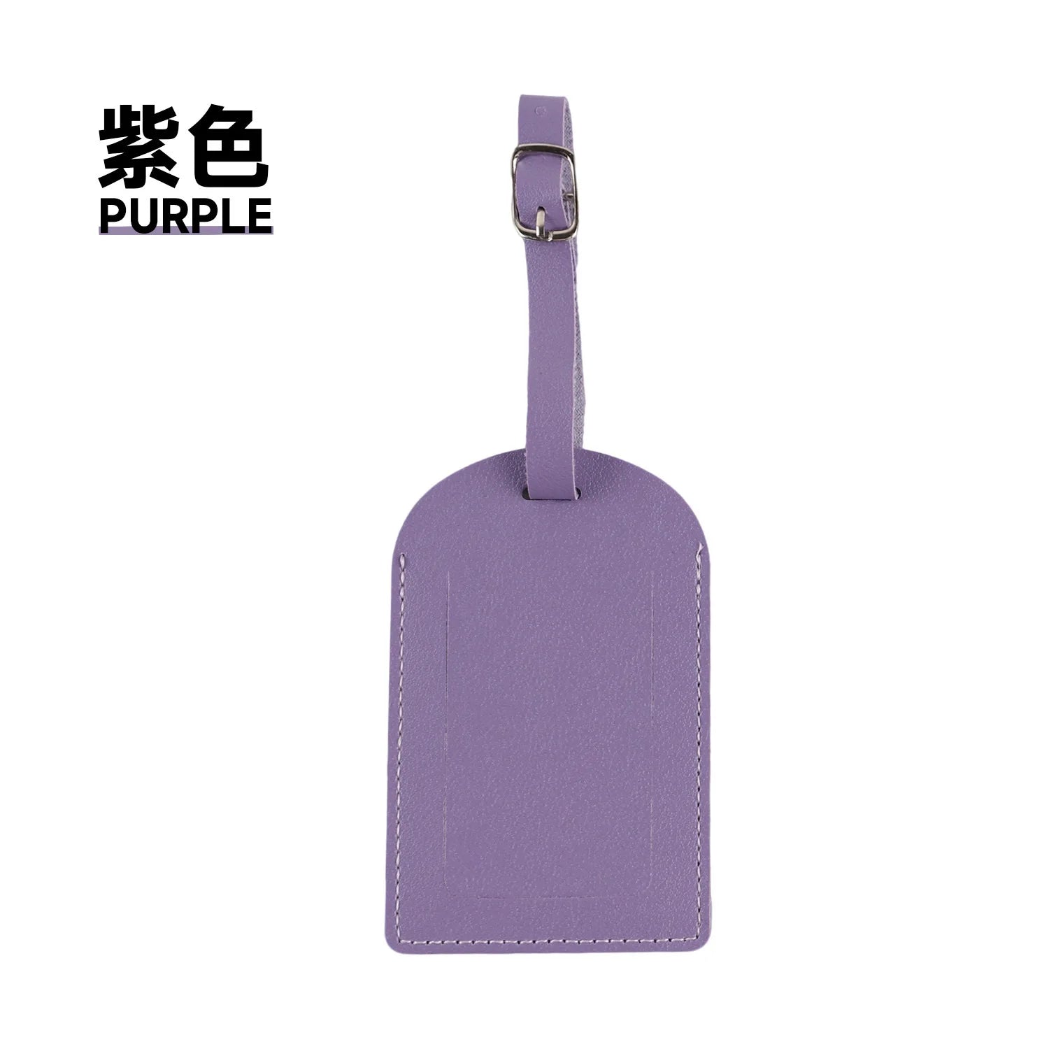 Boarding pass custom logo leather multi-color suitcase flip listing tag label luggage tag customization