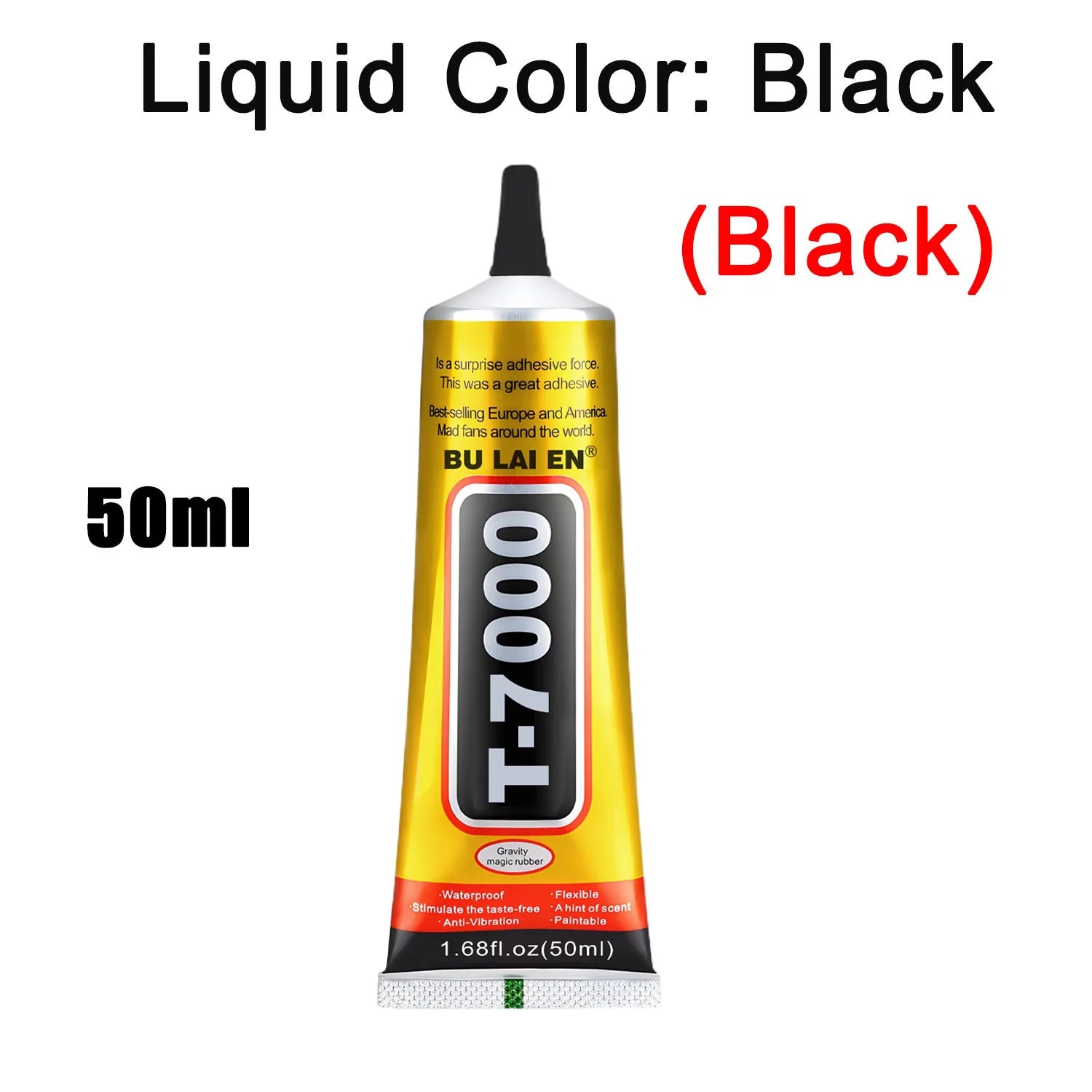 B7000 Shoe Glue, Professional Grade B-7000 Repair Adhesive for All Footwear Instant Bond,Clear Drying,Flexible, & Durable for Shoe Edge Anti-vibration Universal Glue 15/50/110ML.