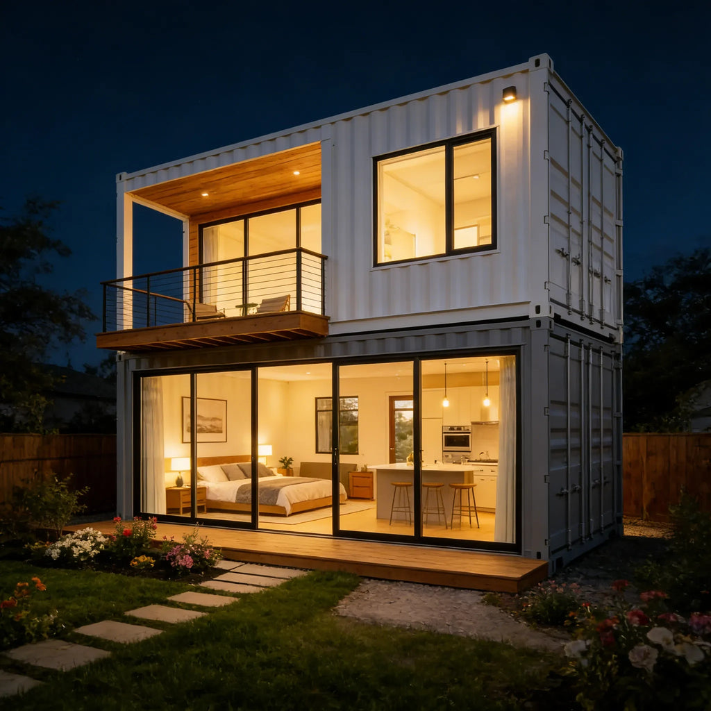 Modern Prefabricated Cabin Foldable Container House with Bathroom and Kitchen Ready