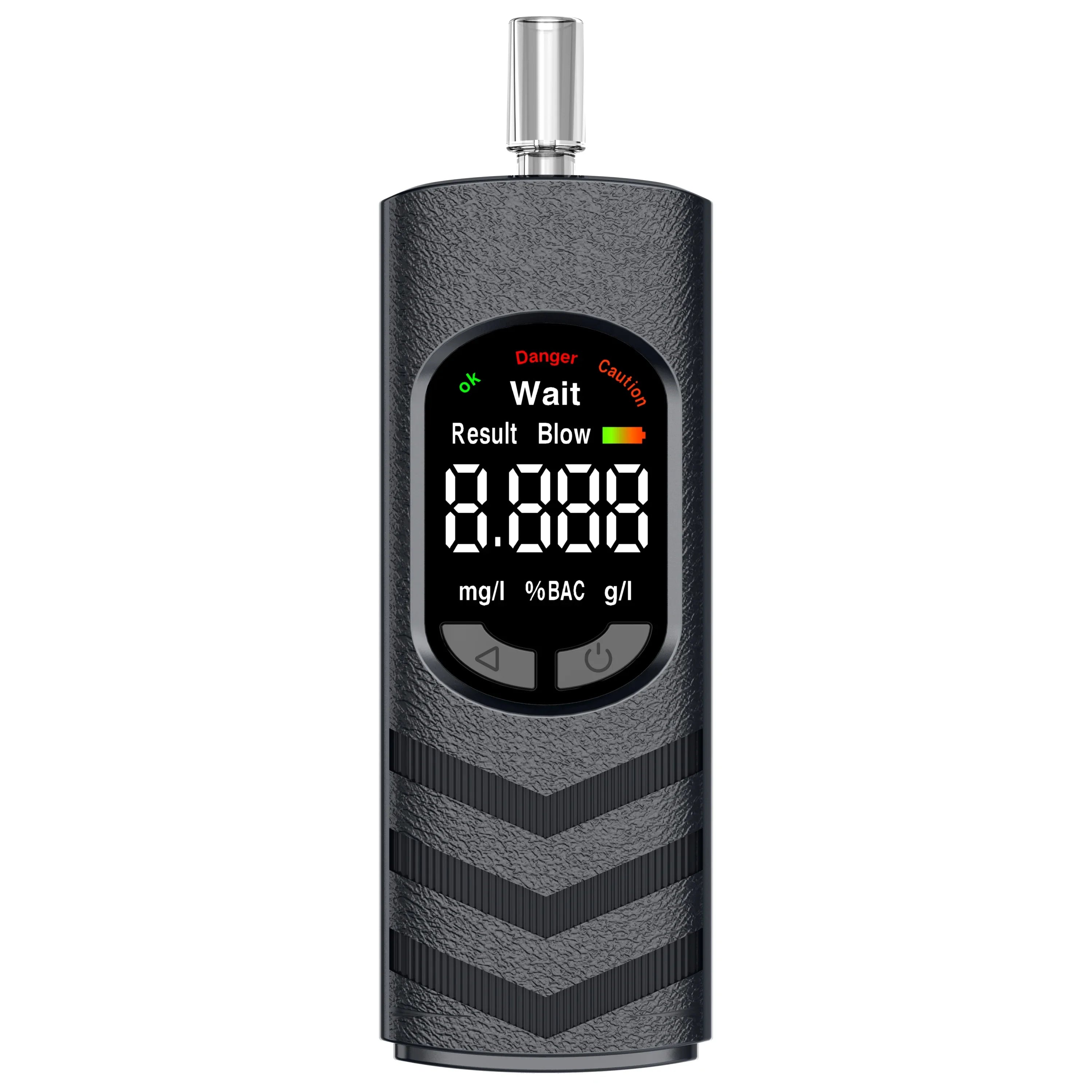 Portable Alcohol Tester Non-Contact Breathalyzer with LCD Display Alcohol Test Tools Drunk Driving Test for Home Auto Car