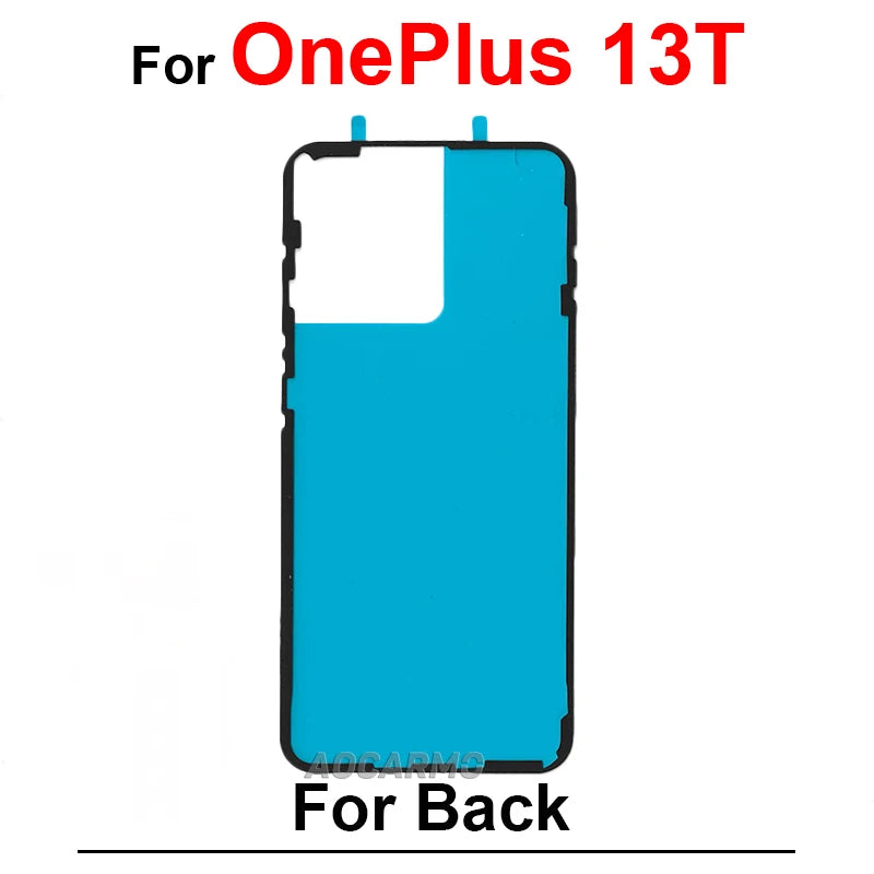 For OnePlus 6 6T 7 7T 8 8T 13R 9 10R 10 Pro 9R 9RT Nord Rear Door Housing Back Cover Adhesive 1+8Pro Sticker Tape Glue