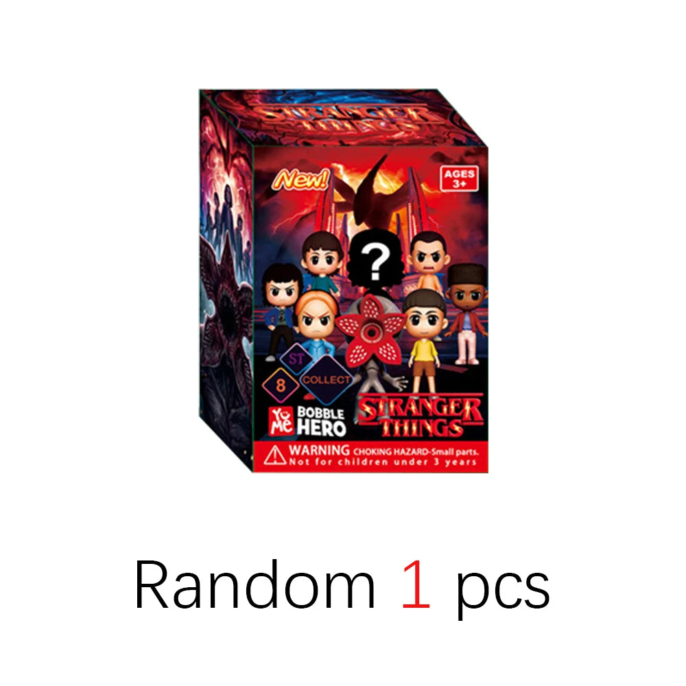 2026 Stranger ELEVEN Demogorgon DUSTIN Barb Steve Robin Toy Figure Pocket Things Model Toyschildren's toys ﻿