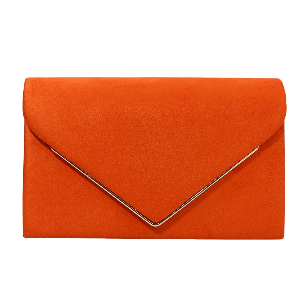 Velvet Envelope Bags Women Evening Wallets High Quality Clutches Banquet Dresses Clutch Over Shoulder Bags with Chain Handbags