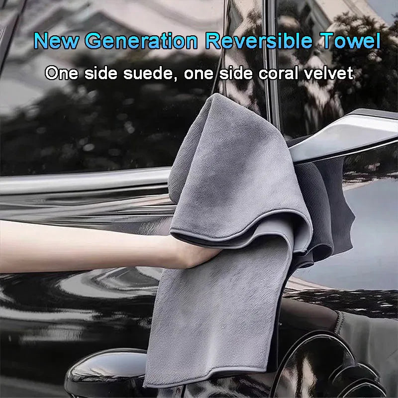 Car Cleaning Towels-Microfiber Material,car accessories,for Volkswagen Jetta Golf Passat Polo Tiguan Arteon CC