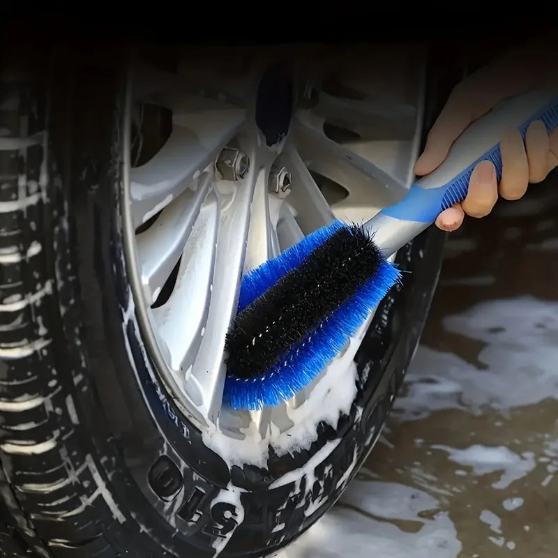 Caravan Tyre & Wheel Brush Car Cosmetic Maintenance Cleaning Brush Car Wash Tools