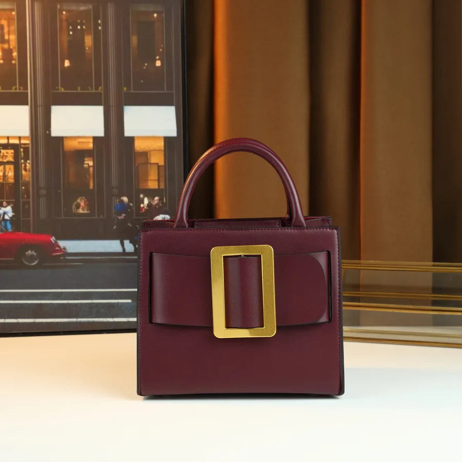 Chic Minimalist Designer Diaper Bag Women Luxury Large Capacity Tote Elegant Leather Crossbody Bag For Shopping And Party