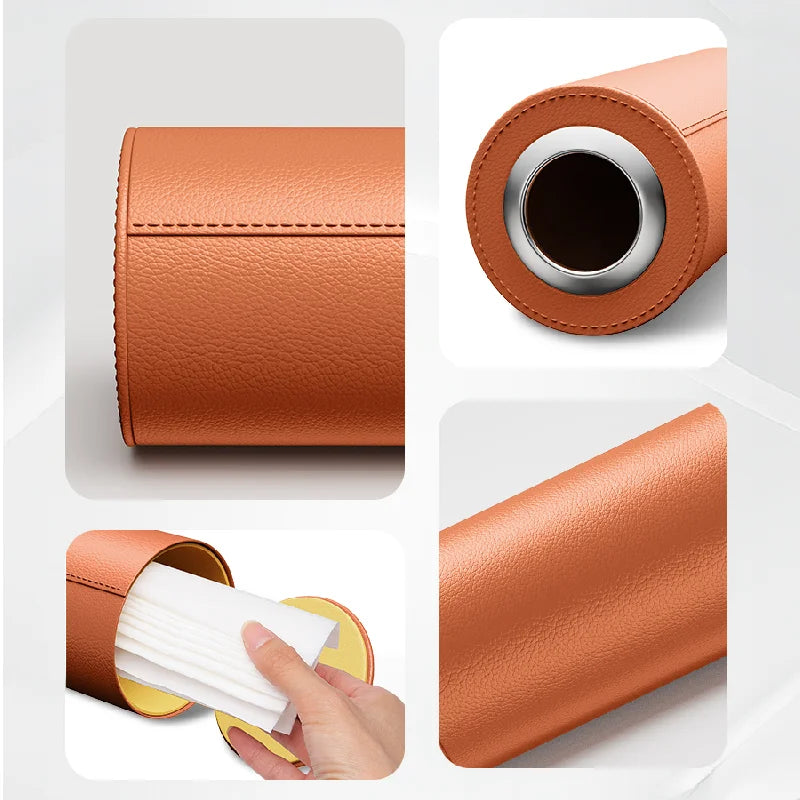 For Byd Equation Leopard 8 2025 Car Tissue Box Leopard 5  Water Cup Slot Armrest Box Paper Drawer Round Car