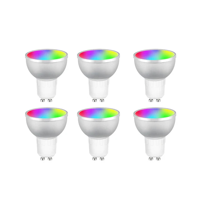 Zigbee Smart Home LED Bulb Spot Night Light Lamp 5W GU10 RGBCW Tuya Smartthings Works Alexa Google Home Hue-compatible