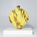 French Acrylic Shell Bag Wedding Dinner Clutch New Women's Shoulder Crossbody Bag