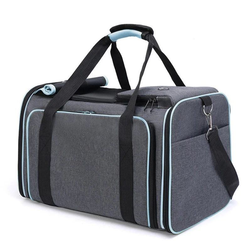 Portable Outdoor Bag Foldable Small Pet Supplies Car Bag Outdoor Handbag Large Space Breathable Pet Bag Supplies New