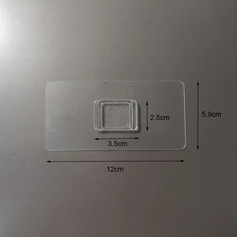 ECOCO Adhesive Sticker Accessory for Wall Mounted Storage Organizer