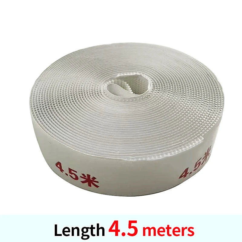 Screen window accessories with adhesive tape, hook surface, nylon buckle, strong adhesion, easy to remove