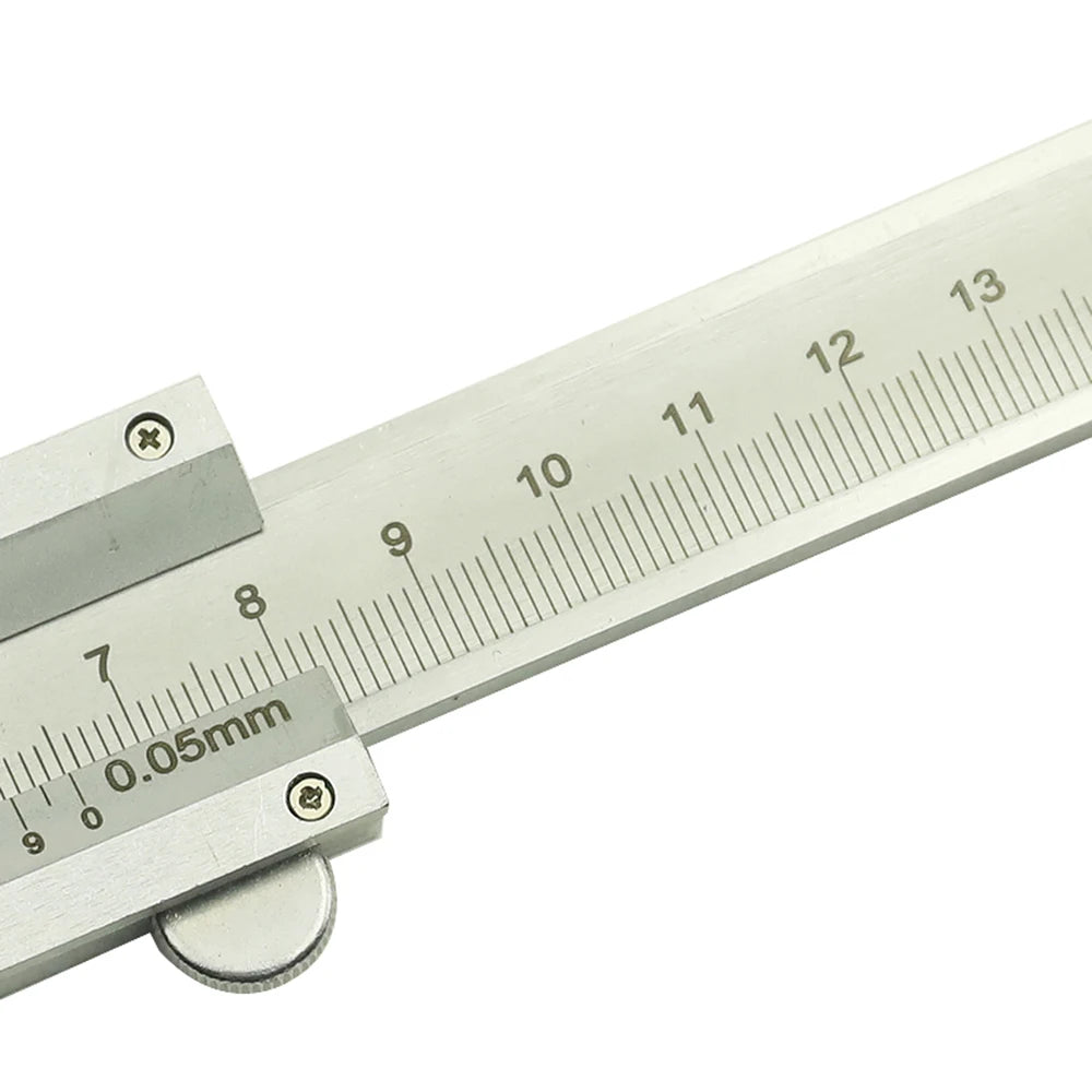 Vernier Caliper 0-250mm 0.05mm Industrial Level Steel Gauge Micrometer Measuring Tools with Box