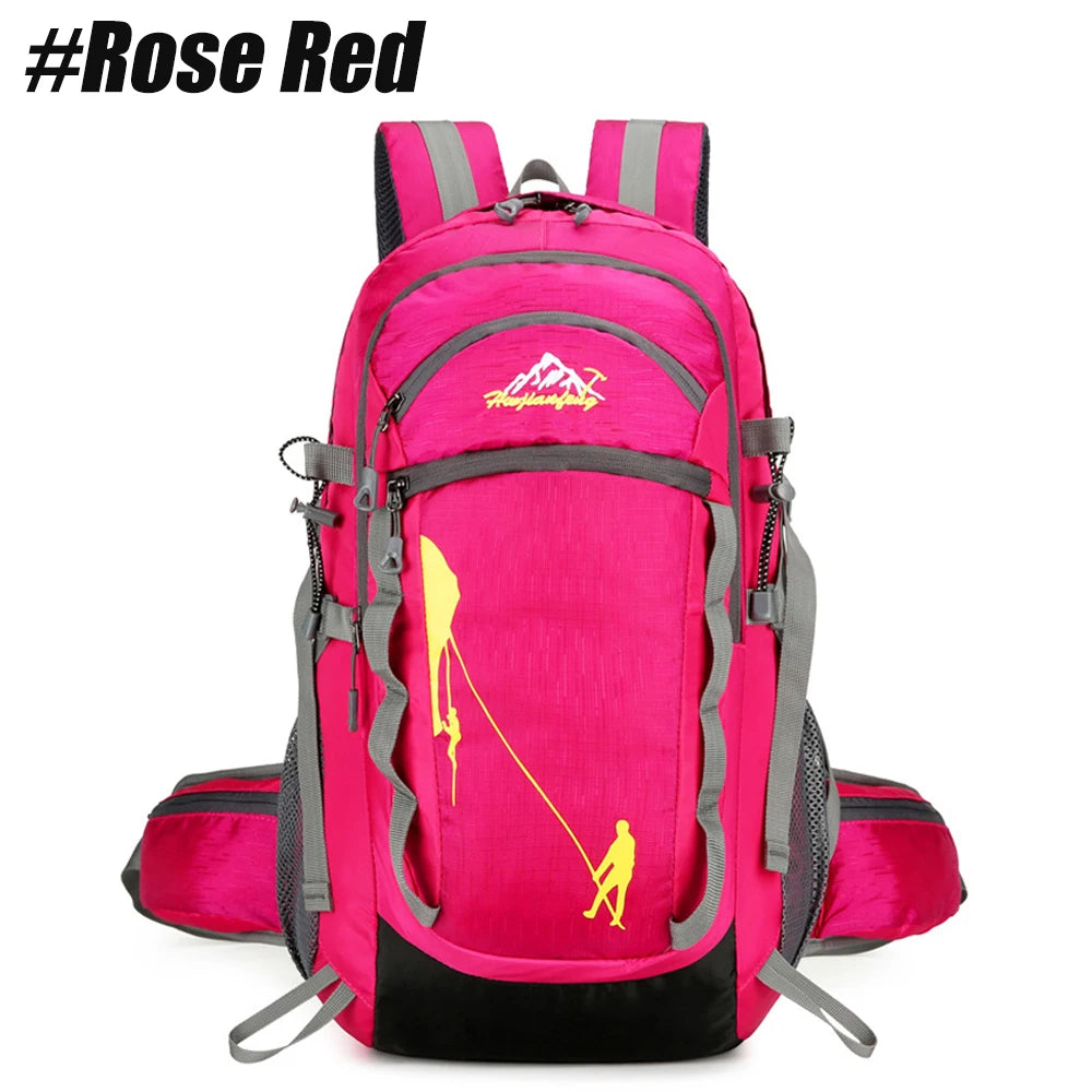 40L Hiking Backpack, Lightweight Travel Backpack Camping Essentials Bag Outdoor Sport Daypack for Men Women Trekking Hunting