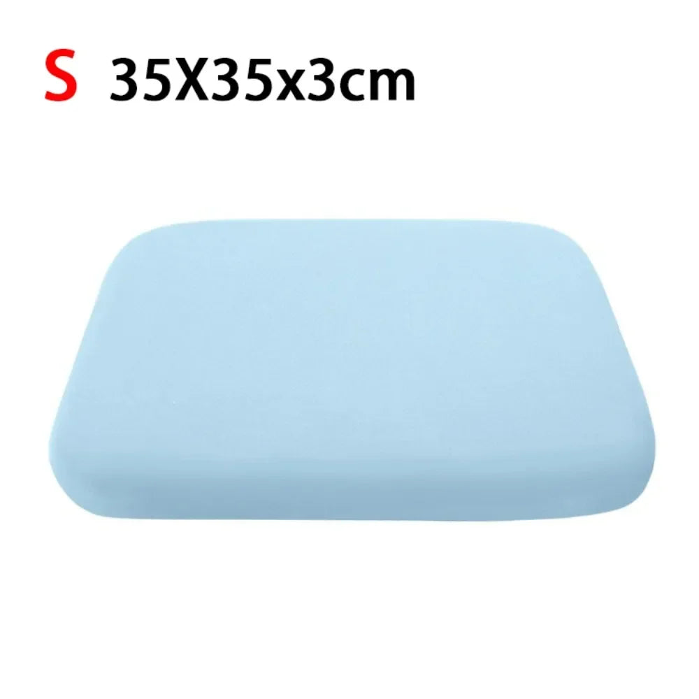 4cm Thick Seat Cushion Ultra Soft Breathable Office Chair Pad Anti-Slip Rebound Car Seat Pad