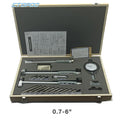 3PCS/SET 18-160MM Deep Engine Hole Measurement 0.7-6" 0.0005" Dial Bore Indicator Gauge