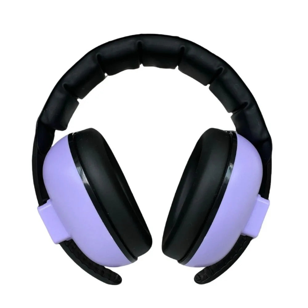 Adjustable Baby Earmuffs Lightweight Design Comfortable Fit Soundproof Earmuffs Soft Padding Safety