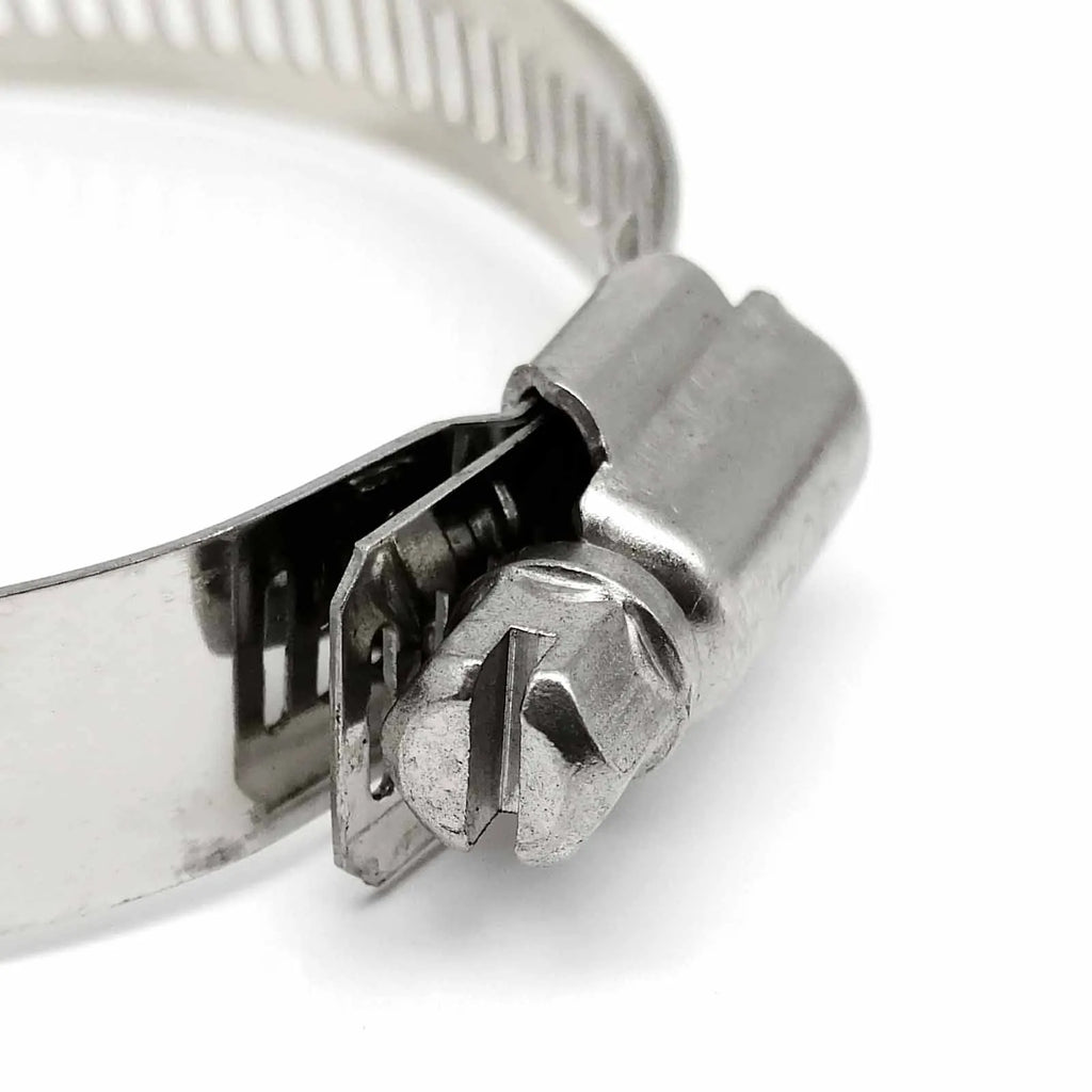 Adjustable Worm Gear Hose Clamp 6-152mm 304 Stainless Steel Slotted Screw for Car Fuel Tubing Water Pipe Plumbing