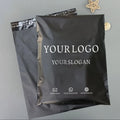 Black Express Bag Gift Packaging Mail Bag Waterproof Plastic Bag Transportation Product Self-Sealed Bag Custom Printing Logo