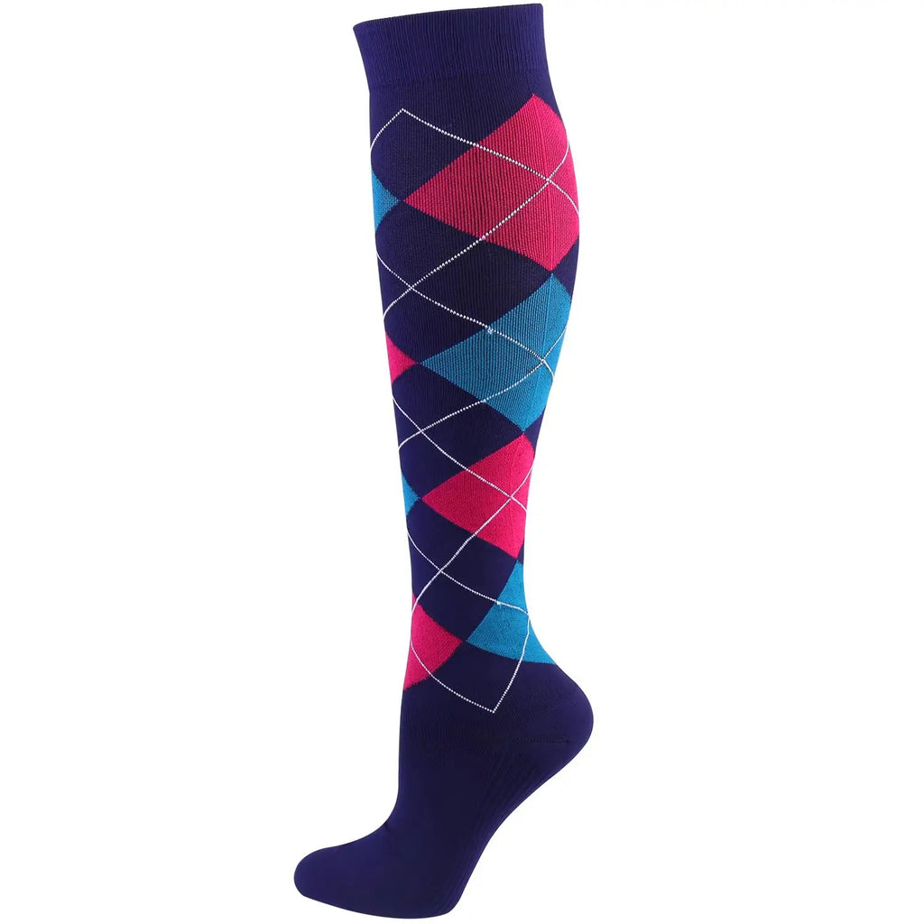 New Compression Socks Men Best Graduated Athletic 20-30 Mmhg Nursing Socks Fit For Running Flight Travel Compression Sport Socks