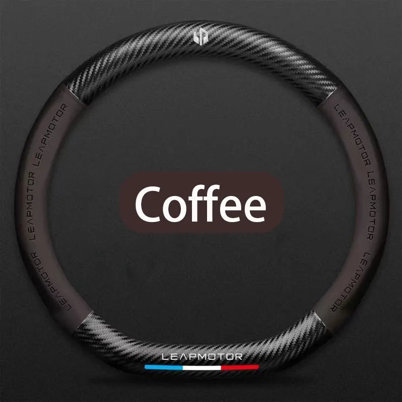 For LEAPMOTOR T03 2020-2024 Leap Motor S01 C11 C01 Reev Car Accessories Automobile steering wheel protective cover is soft