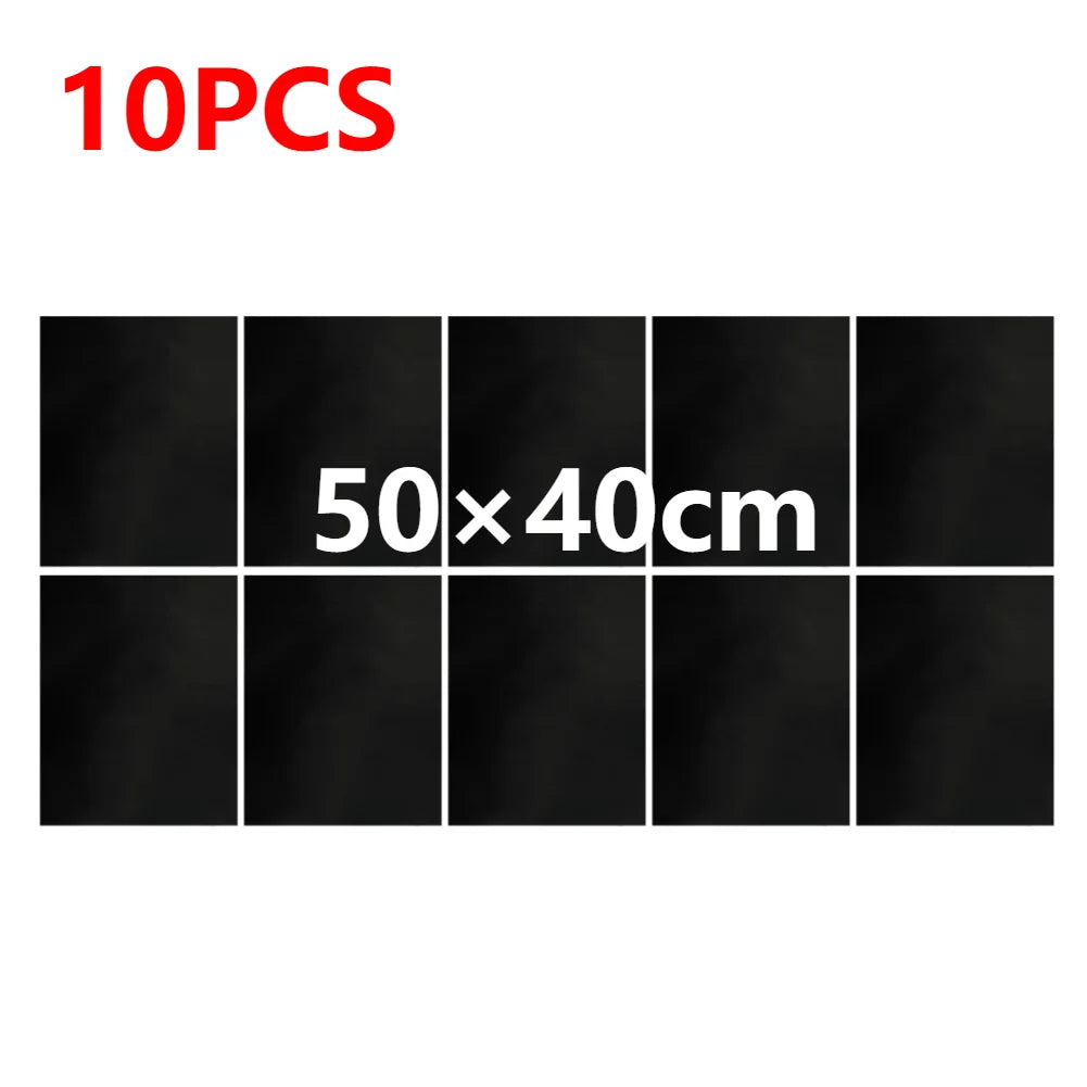 1-20PCS 50×40cm 33×40cm Oven Liners Grill Mat on Stick BBQ Grill Liners Reusable Barbecue Baking Liners Cook Pad Microwave Tool