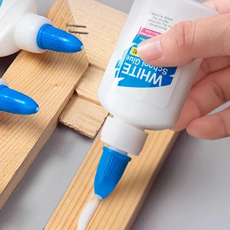 1PC Washable White Craft Glue Liquid Kindergarten Diy Wood Glue Sticker Super Strong Bond Paper Craft School Office Stationery