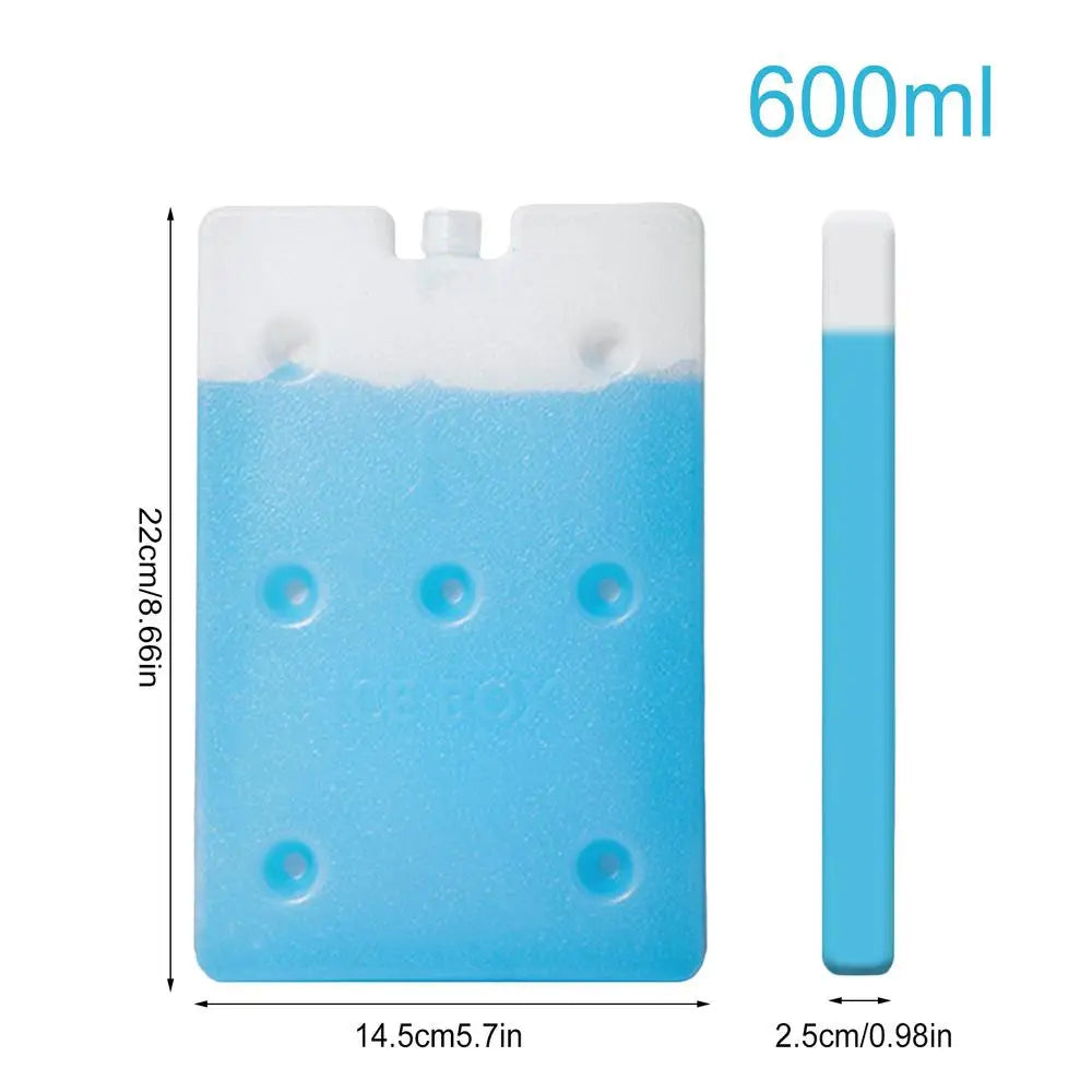 Gel Freezer Ice Blocks Lunch Reusable Cool Cooler Pack Bag Ice Blocks Refrigerator Ice Blocks Ice Crystal Box Fan Ice Plate