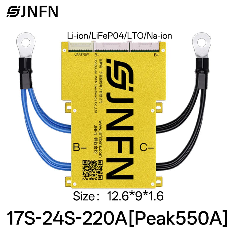 ANT Smart BMS 4S-24S 16S 40A Lifepo4 BMS 10S 13S 48V 30A Li-ion BMS 20S NMC LFP for E-bike E-scooter with Bluetooth Balance BMS