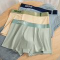 3Pcs Summer Thin Ice Silk Men Boxershorts Graphene Antibacterial Man Underwear Breathable Cool Men's Panties Boxershorts