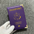 USA Passport Cover Travel Wallet Women Pink Passport Holder Designer Travel Passport Case Pouch Pasaporte