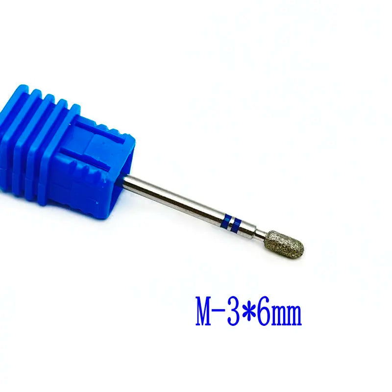 1 Pcs Diamond Nail Drill Bit for Manicure Nail Drill Manicure Machine Bit Accessories Cuticle Clean Mill Cutters Removing Gel