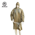 15D Silicone Coated Nylon Rain Poncho Ultralight Waterproof 5000mm Hiking Backpack Raincoat Outdoor Camping Fishing Rain Cape