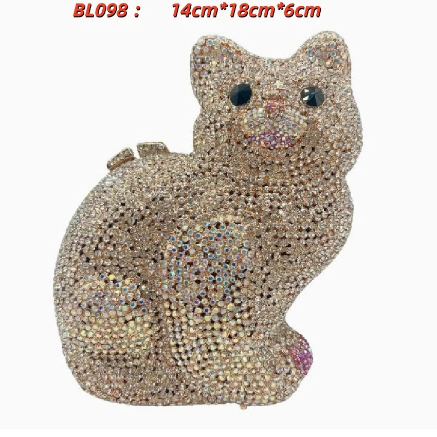 2026 Sparkly Diamond Dinner Bag Hollow Rhinestone Banquet Clutch Bag Women Evening Party Wedding Bridal Purse Rhinestone Handbag