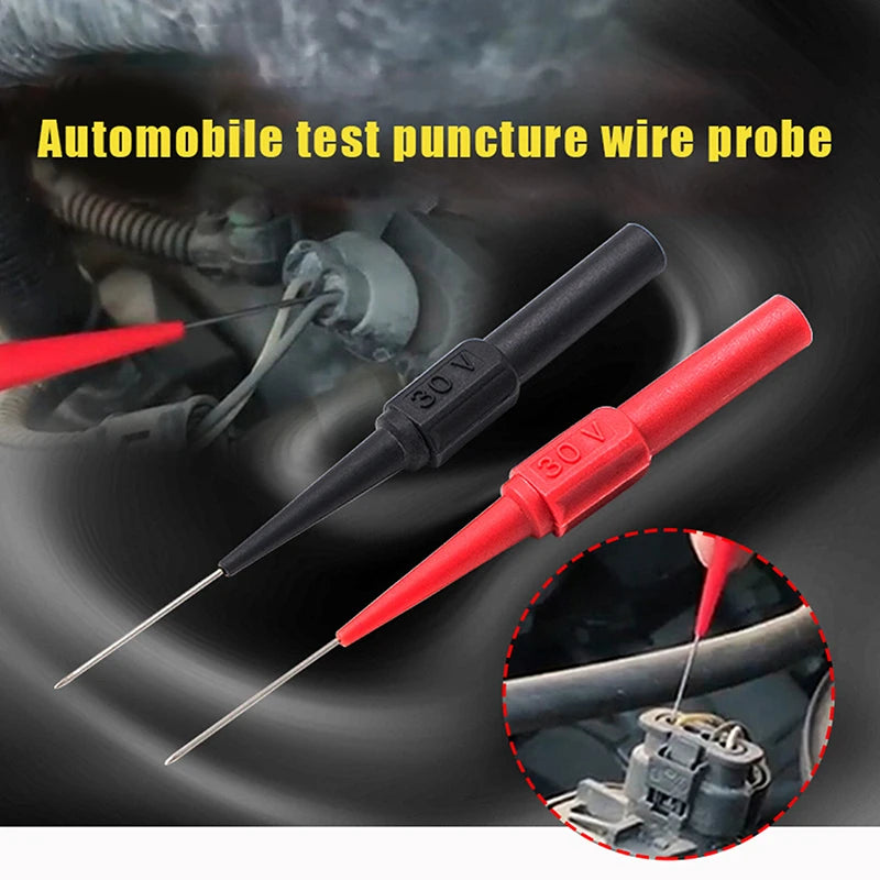 Professional Car Diagnostic Puncture Probe Needles and Oscilloscope Pins, Tool Accessories in Packs of 1/2/10