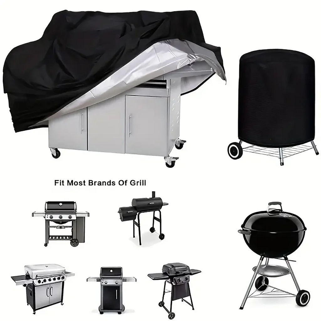 BBQ Outdoor Barbecue Cover Manufacturers Provide Outdoor Furniture Waterproof Rain and Dust Cover Oxford Cloth Barbecue Cover