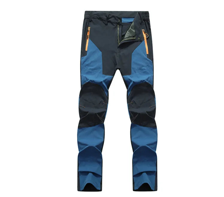 Men's Summer Hiking Pants Quick-Dry Outdoor Walking The Dog Lightweight Thin Leisure Walk Breathable Zipper Pocket Work Pants