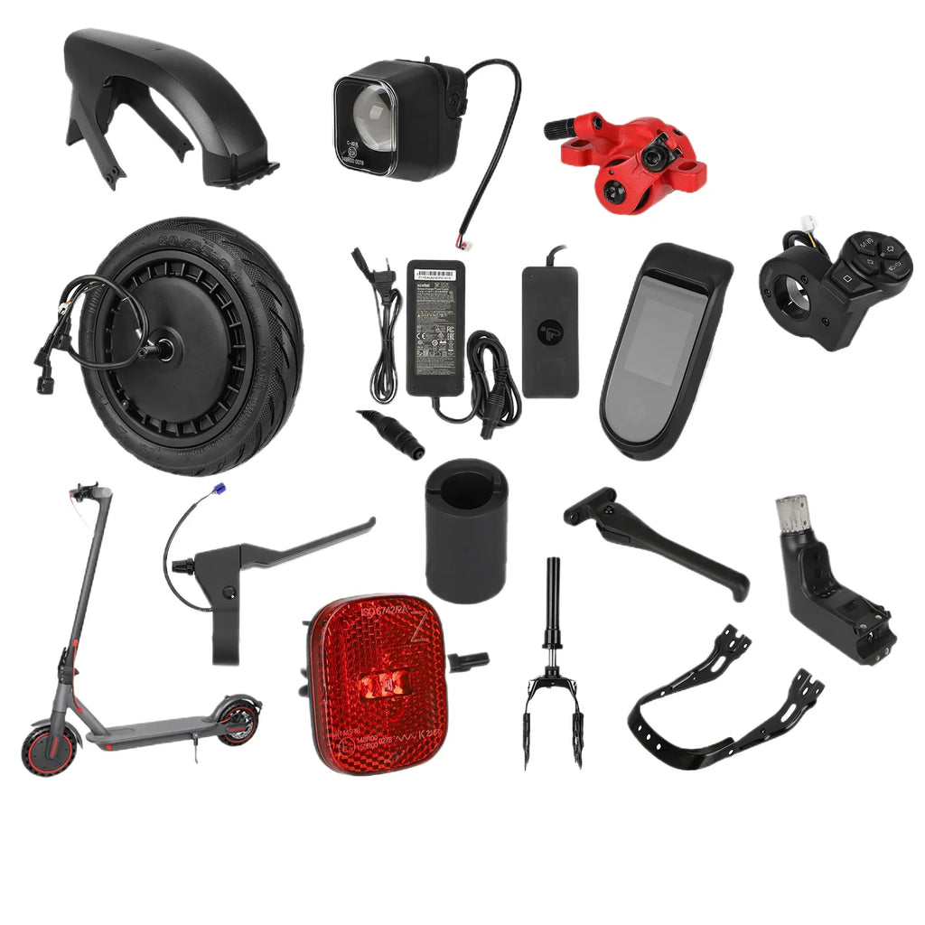 Replacement Parts for Ninebot F3/F3 Pro Electric Scooter Rear Fender Housing Front Fork Cable Controller