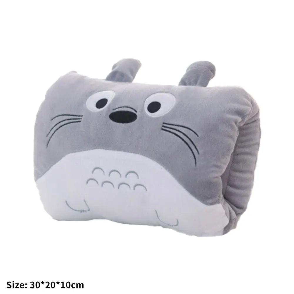Pink Washable Winter Gloves Plush Pillow Cartoon Gloves Men Women Mitten Warm Hand Electric Heating Hand Warmer